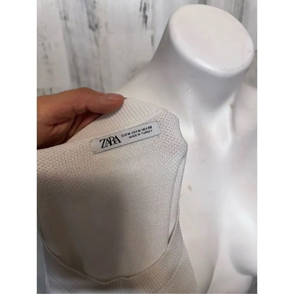 White Zara blouse - Picture 5 of 6